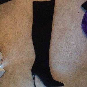 Kendall + Kylie thigh high boot